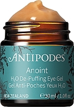 Gel für die Haut um die Augen - Antipodes Anoint H2O De-Puffing Eye Gel — Bild N2