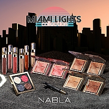 Lipgloss mit 3D-Effekt - Nabla Miami Lights Collection Shine Theory Lip Gloss — Bild N4