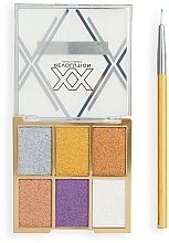 Düfte, Parfümerie und Kosmetik Make-up-Palette - XX Revolution Mixxed Metals Water Liner Palette