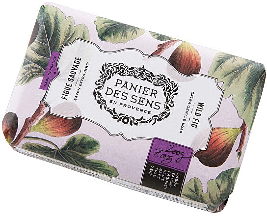 Parfümierte Körperseife - Panier Des Sens Extra Gentle Natural Soap with Shea Butter Wild Fig — Bild N1