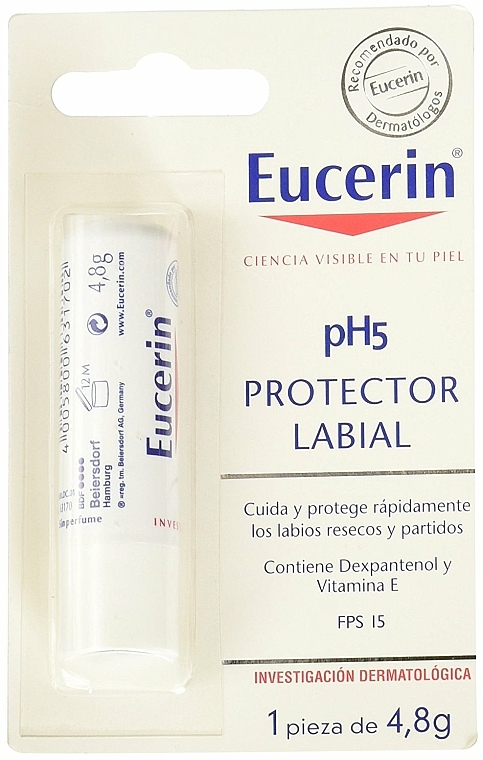Balsam für trockene Lippen SPF 15 - Eucerin pH5 Lip Activ SPF15 — Bild N2
