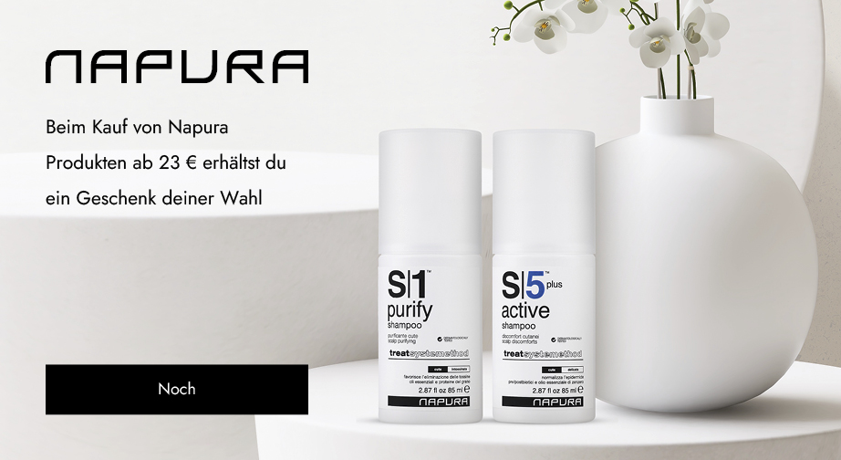 Beim Kauf von Napura Produkten ab 23 € erhältst du ein Geschenk deiner Wahl