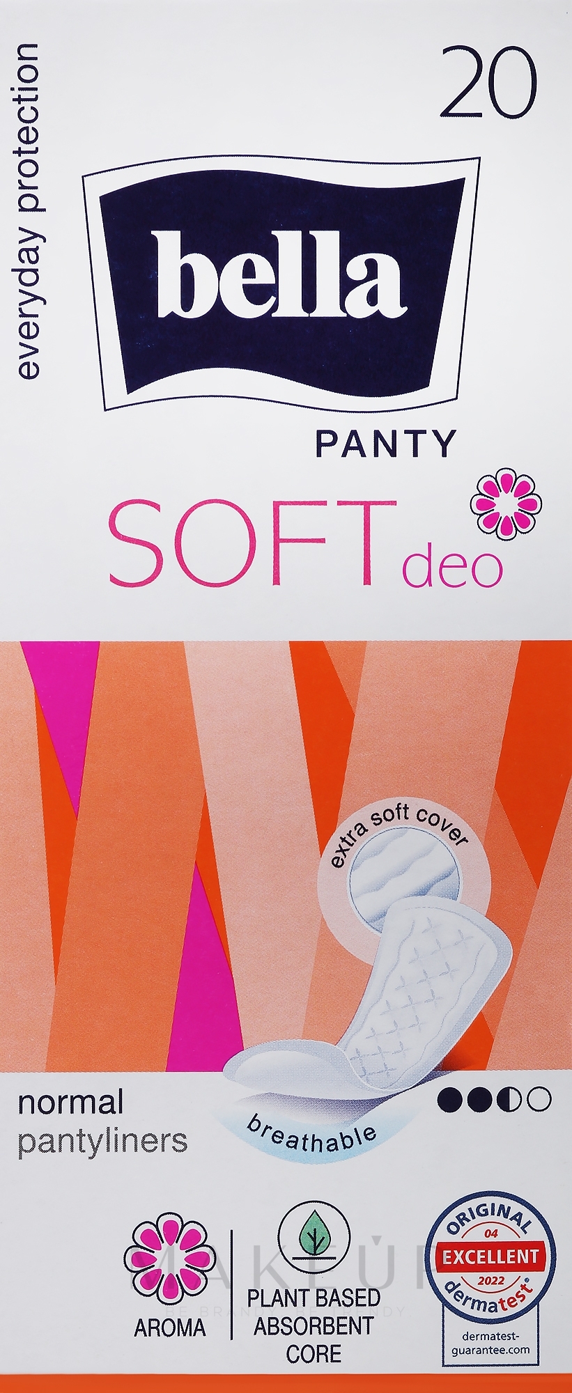 Slipeinlagen Panty Soft Deo Fresh 20 St. - Bella — Bild 20 St.