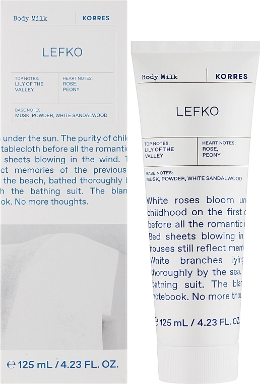 Körpermilch - Korres Lefko Body Milk — Bild N2