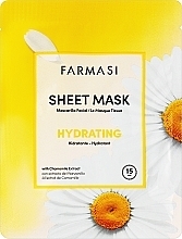 Feuchtigkeitsspendende Tuchmaske mit Kamille - Farmasi Dr.C.Tuna Sheet Mask Hydrating — Bild N1