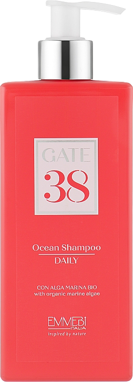 Shampoo für die tägliche Anwendung - Emmebi Italia Gate 38 Wash Ocean Shampoo Daily — Bild N1