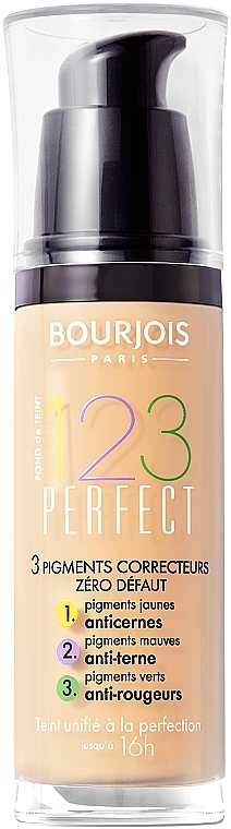 Flüssige Foundation für unreine Haut - Bourjois 123 Perfect Foundation