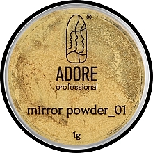 Düfte, Parfümerie und Kosmetik Puder für Nägel - Adore Professional Mirror Chrome Powder