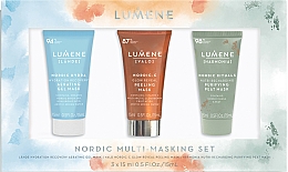 Düfte, Parfümerie und Kosmetik Gesichtspflegeset (3 x Maske 15ml) - Lumene Multi-Masking Set