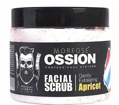 Gesichtspeeling mit Aprikose - Morfose Ossion Facial Scrub — Bild N1
