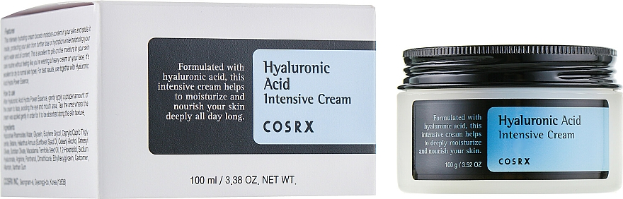 Intensiv feuchtigkeitsspendende Gesichtscreme mit Hyaluronsäure - Cosrx Hyaluronic Acid — Bild N1
