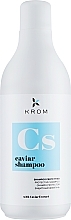 Schützendes Shampoo mit Proteinen, Kaviar- und Seetangextrakt - Krom Caviar Shampoo — Bild N1