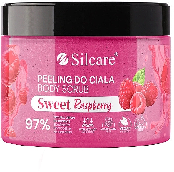 Körperpeeling - Silcare Sweet Raspberry Body Scrub — Bild N1