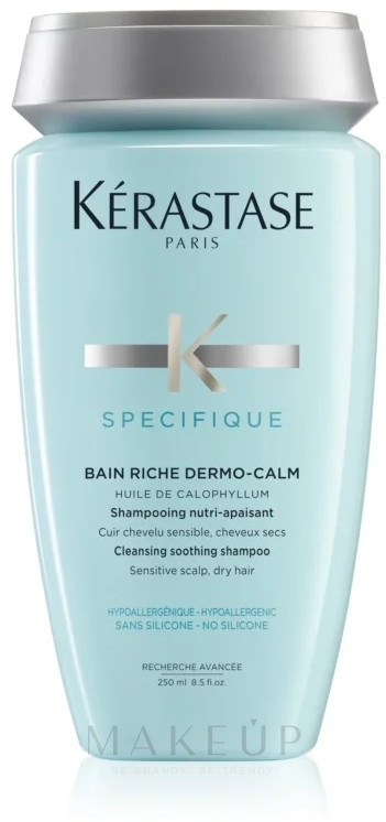 Pflegeshampoo für sensible Kopfhaut und trockenes Haar - Kerastase Specifique Bain Riche Dermo Calm — Bild 250 ml