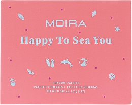 Lidschattenpalette - Moira Happy To Sea You Shadow Palette — Bild N2