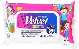 Feuchtes Toilettenpapier für Kinder  - Velvet Moist Toilet Tissue Junior — Bild N2