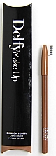 Düfte, Parfümerie und Kosmetik Augenbrauenstift - Delfy Cosmetics Eyebrow Pencil