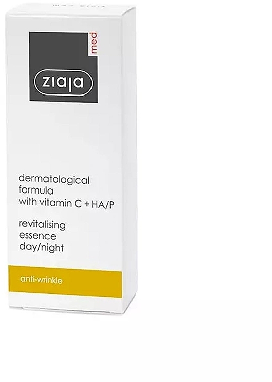 Antioxidative regenerierende Essenz mit Vitamin C - Ziaja Med Antioxidant Revitalizing Essence Day And Night Vitamin C — Bild N2