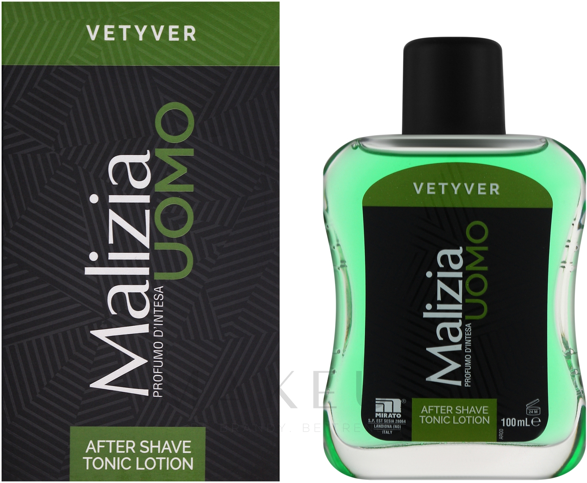 Mirato Malizia Uomo Vetiver - After Shave Lotion — Bild 100 ml