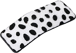 Haarspange mit Fell weißer Leopard - Lolita Accessories — Bild N1