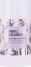 Deo-Stick mit Lavendel und Bergamotte - Biobaza Purple Freshness Natural Deo Stick — Bild N1