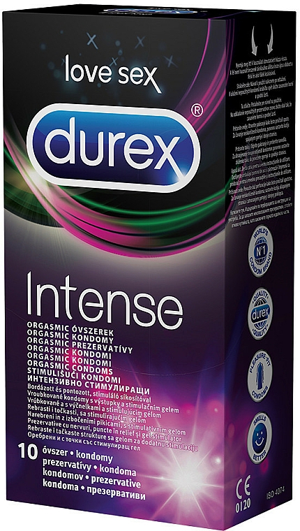 Kondome 10 St. - Durex Intense Orgasmic — Bild N2