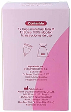 Menstruationstasse mittel rosa - Inca Farma Menstrual Cup Medium — Bild N3