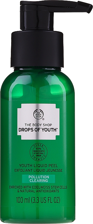 Flüssiges Gesichtspeeling mit Edelweiß-, Stranddistel- und Meerfenchel-Stammzellen - The Body Shop Drops of Youth