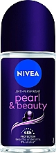 Düfte, Parfümerie und Kosmetik Deo Roll-on mit schwarzem Perlenextrakt - Nivea Pearl & Beauty Black Deodorant Roll-on