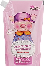 Düfte, Parfümerie und Kosmetik Feuchtigkeitsspendende flüssige Seife Marinka Pig - Pink Elephant (Doupack) 
