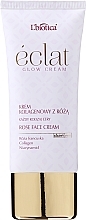 Pflegende Anti-Aging Gesichtscreme mit Kollagen, Niacinamid und französischem Rosenextrakt - L'biotica Eclat Clow Cream — Bild N2