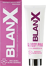 Düfte, Parfümerie und Kosmetik Aufhellende Zahnpasta gegen gelbe Flecken - BlanX Pro Glossy Pink Toothpaste