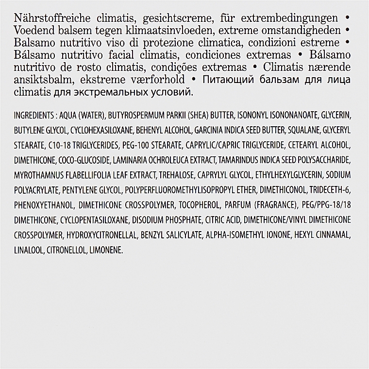 Intensiv feuchtigkeitsspendender und schützender Gesichtsbalsam gegen extreme klimatische Bedingungen und grosse Temperaturunterschiede für trockene Haut - Matis Reponse Preventive Nutri-Mood — Bild N3