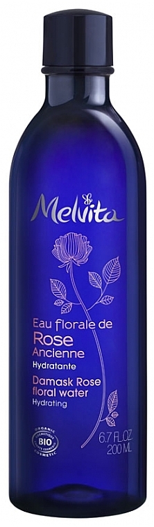 Blütenwasser für Gesicht Rose - Melvita Damask Rose Floral Water (Refill) — Bild N1
