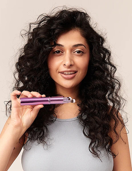 Make-up Pinselset 5-tlg. - Glov Eye Makeup Brushes Purple — Bild N4