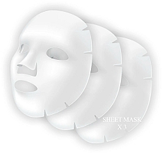 Feuchtigkeitsspendende Anti-Aging Tuchmaske für das Gesicht mit Hyaluronsäure, Kollagen und Algenextrakt - Eclat Skin London Hyaluronic Acid & Collagen Sheet Masks — Bild N2