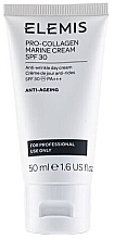 Düfte, Parfümerie und Kosmetik Anti-Aging-Gesichtscreme für den Tag - Elemis Pro-Collagen Marine Cream SPF30 For Professional Use Only