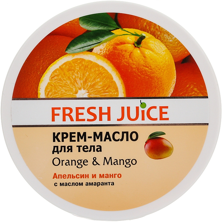Körpercreme-Butter mit Orange und Mango - Fresh Juice Orange & Mango
