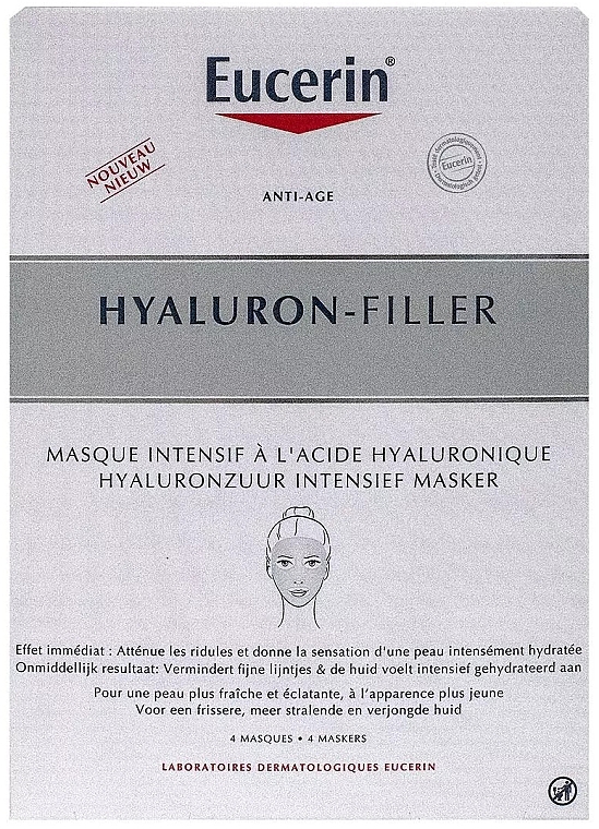 Intensive Anti-Aging Gesichtsmaske mit Hyaluronsäure - Eucerin Hyaluron-Filler Hyaluron Intensive Mask — Bild N3
