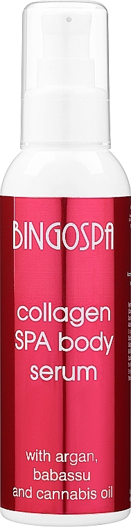 Entspannendes Kollagen-Körperserum mit Argan-, Babassu- und Hanföl - BingoSpa Collagen SPA Body Serum With Argan Oil — Bild N1