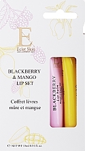 Lippenpflegeset - Eclat Skin London Mango & Blackberry Lip Balm Set (Lippenbalsam 15ml)  — Bild N2
