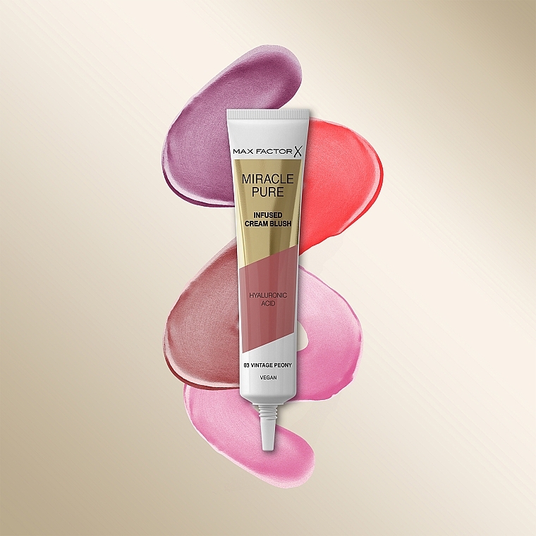 Cremefarbenes Rouge für das Gesicht - Max Factor Miracle Pure Infused Cream Blush — Bild N4