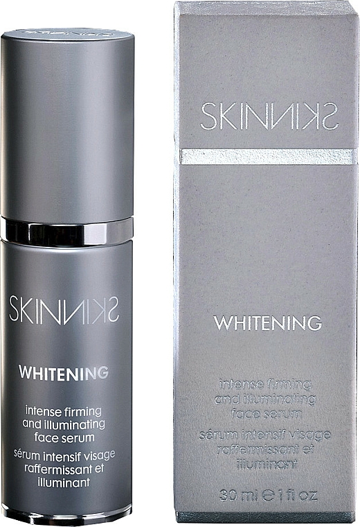 Aufhellendes und straffendes Serum für das Gesicht - Mades Cosmetics Skinniks Whitening Illuminating Face Serum