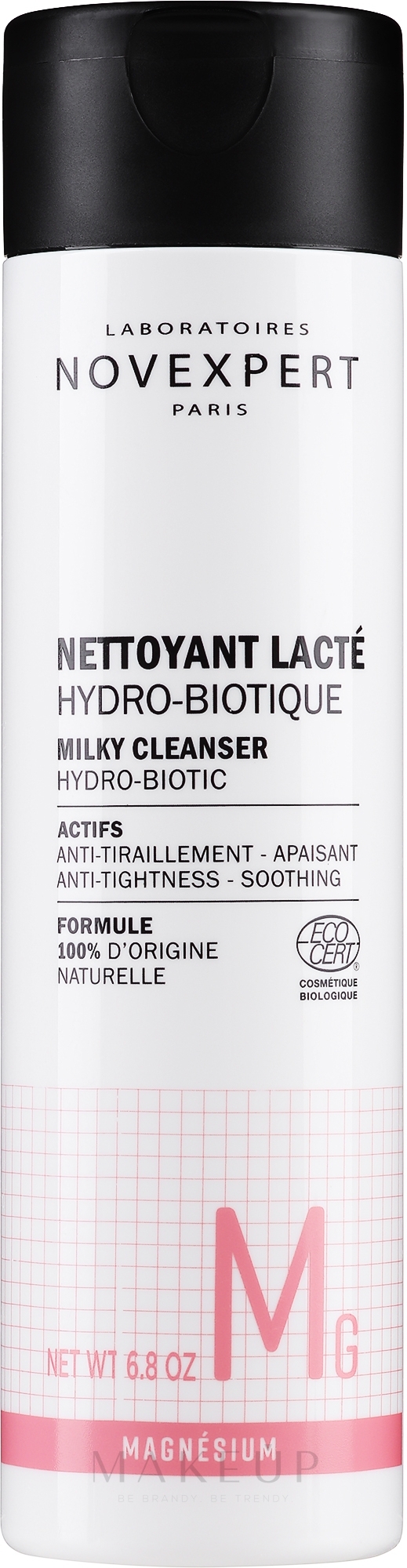 Hydrobiotische Reinigungsmilch zum Abschminken - Novexpert Magnesium Cleanser Milk — Bild 200 ml NEW