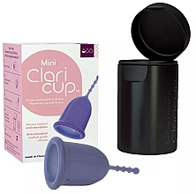 Menstruationstasse aus Silikon Größe 0 - Claripharm Claricup Menstrual Cup — Bild N1
