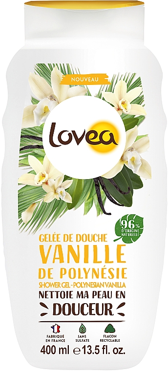 Duschgel Polynesische Vanille - Lovea Shower Gel Polynesian Vanilla — Bild N1