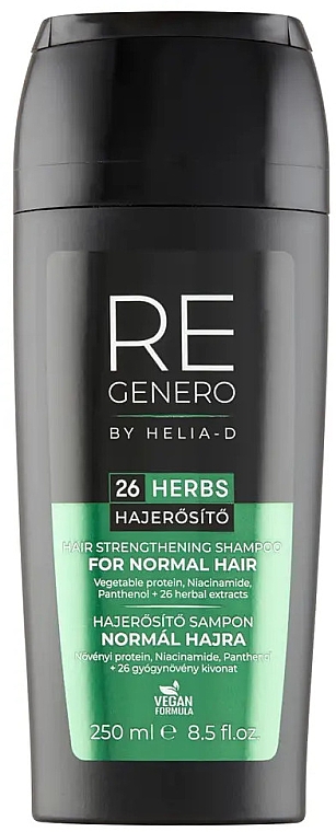 Stärkendes Shampoo für normales Haar - Helia-D Regenero Normal Hair Strenghtening Shampoo — Bild N1