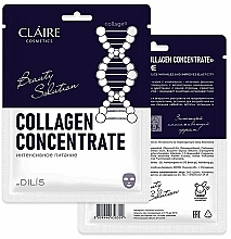 Düfte, Parfümerie und Kosmetik Tuchmaske für das Gesicht - Claire Cosmetics Collagen Concentrate