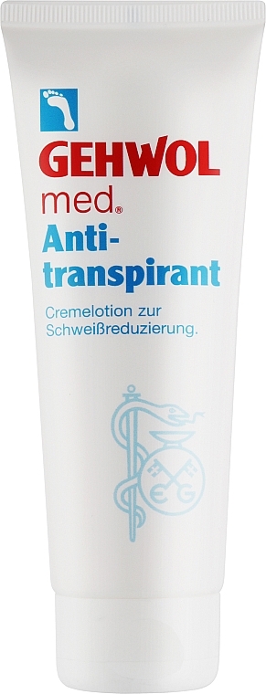 Fußcreme-Lotion Antitranspirant - Gehwol Med Anti-transpirant 