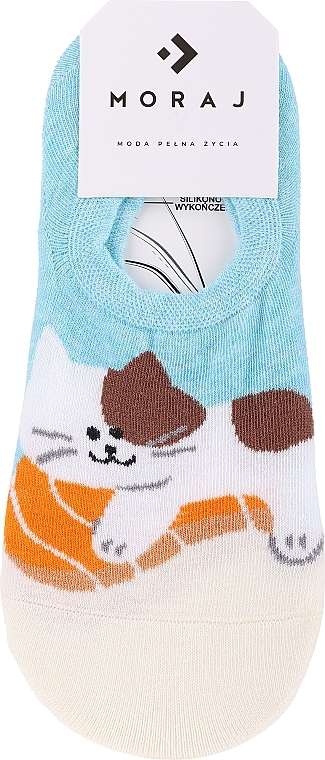 Kurzsocken für Damen Kater, CDB200-128, blau - Moraj — Bild N1